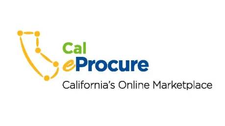 Logo of Cal eProcure, California's online marketplace.