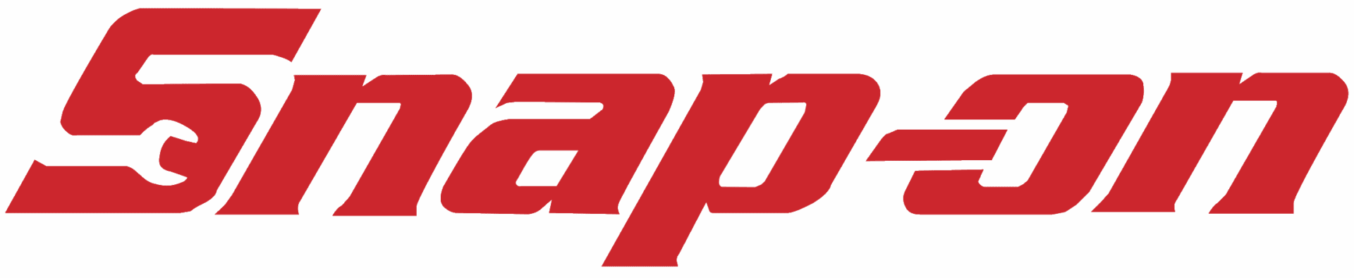Red abstract geometric shapes forming a stylized design.